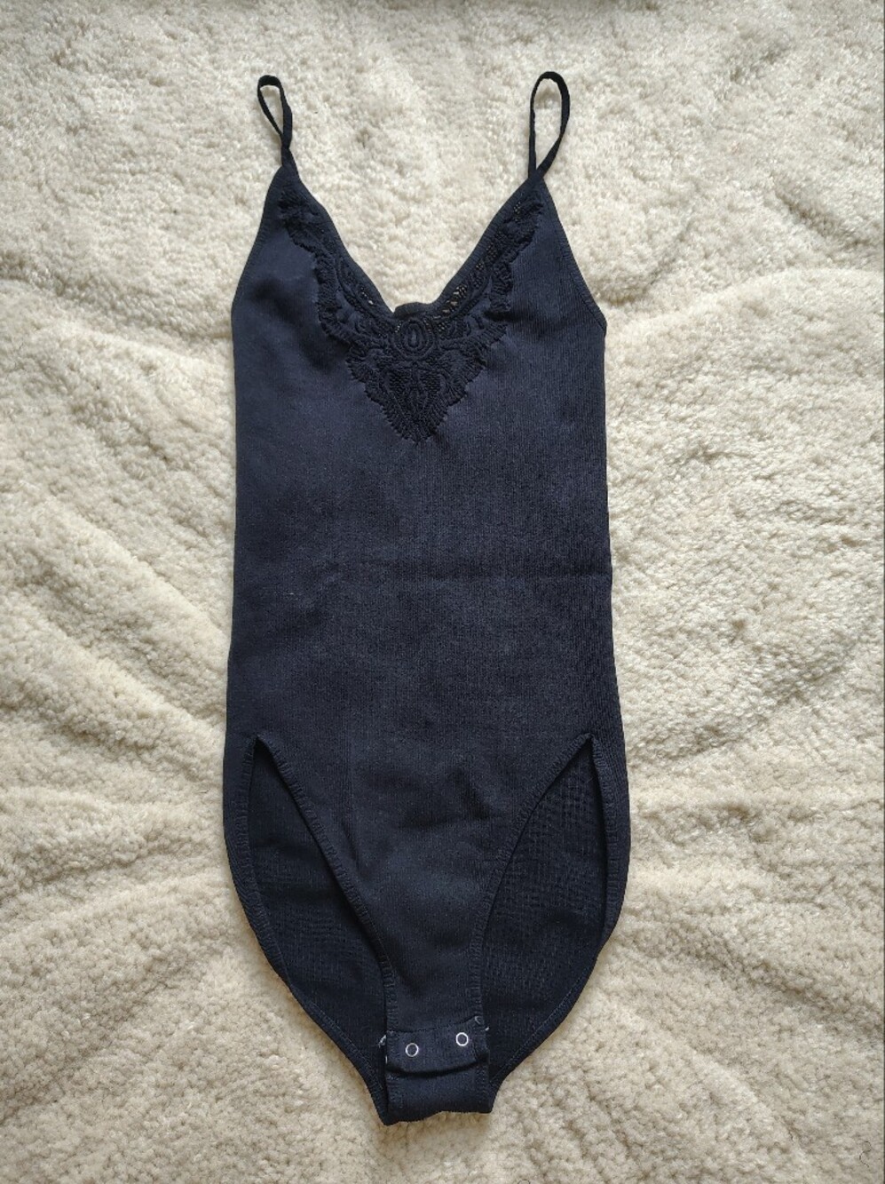 *Never Worn* Idyllwind Miranda Lambert Women's XS/S Black Ribbed Bodysuit